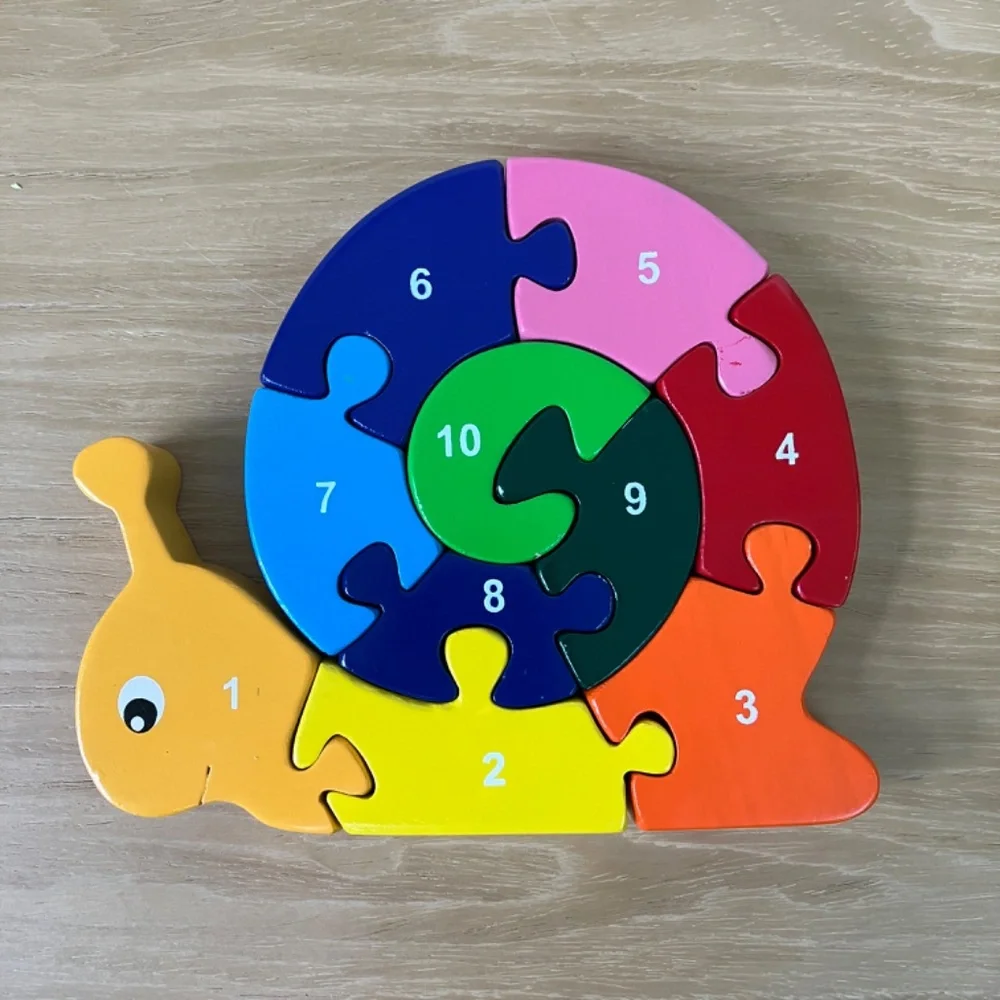 Wooden Snail Puzzle